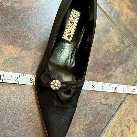 Brighton Zinnia Bow High Heels Size 8.5 M - Picture 14 of 15